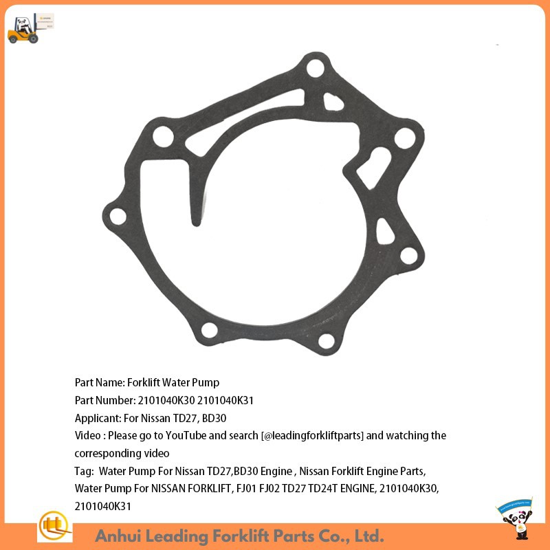 NISSAN Forklift Water Pump TD27 GASKET