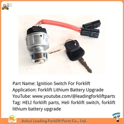 Aġġornament tal-batterija tal-litju tal-Forklift|Forklift Partijiet elettriċi CPCD30|Swiċċ tal-Ignition Għall Forklift